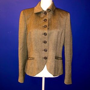 Large Tweed Smart Chaps Women’s Blazer
